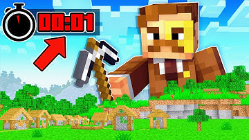 Minecraft But Every Minute We Change Sizes