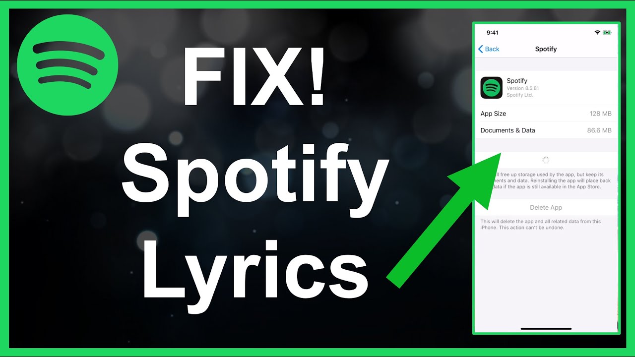 Spotify Lyrics Not Showing / Working (FIX!) YouTube