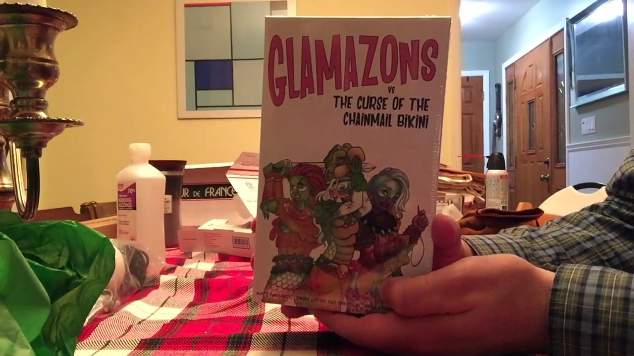 Glamazons vs. the Curse of the Chainmail Bikini: An Unboxing Adventure