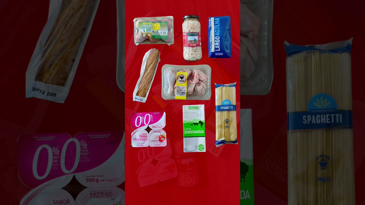 Comprando con 10€ en España 🇪🇸 