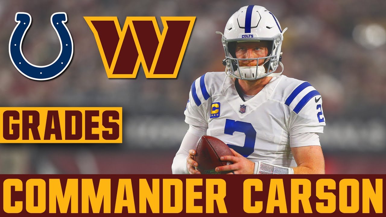 Carson Wentz TRADED To The Washington Commanders Colts Commanders Carson Wentz Trade Grades