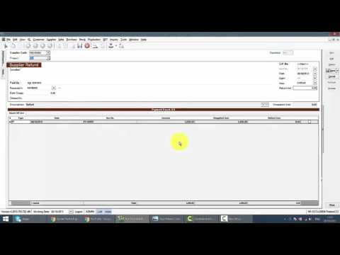 SQL ACCOUNTING SYSTEM GST 037 SUPPLIER REFUND