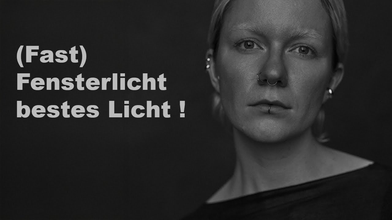 BTS Fensterlicht im Studio simulieren. Portraitfotografie & Lichtsetzung BildPunk S3E2