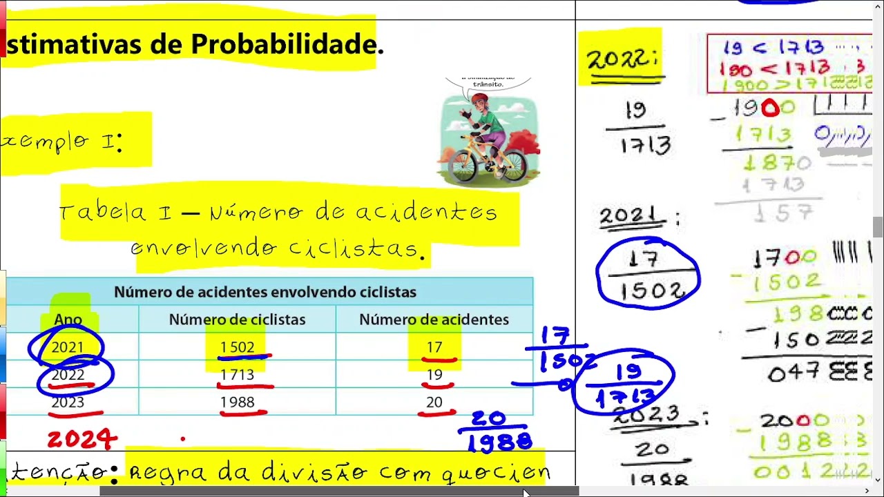 003 02 Estimativas (probabilidade) Professor Charles