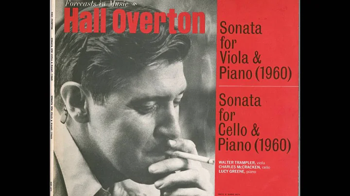 Hall Overton - Piano Sonata (Ethan Iverson, piano)