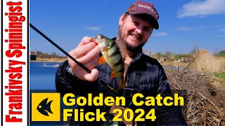 картинка: Golden Catch Flick 24 FLS 702ULS тест на воді | Окунь після нересту, як підібрати приманку?