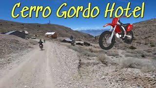 Cerro Gordo to Keeler dirt bike loop