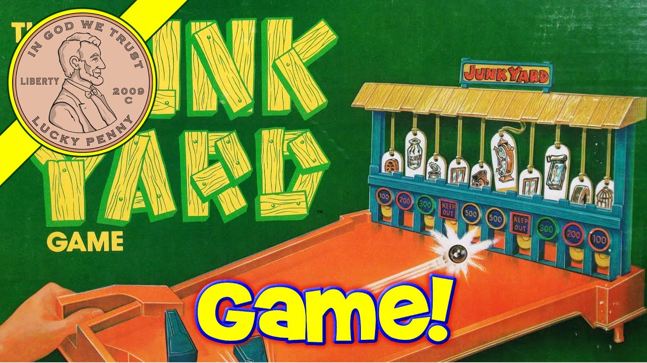 The Junk Yard Game Pinball Action, 1975 Ideal Toys - YouTube
