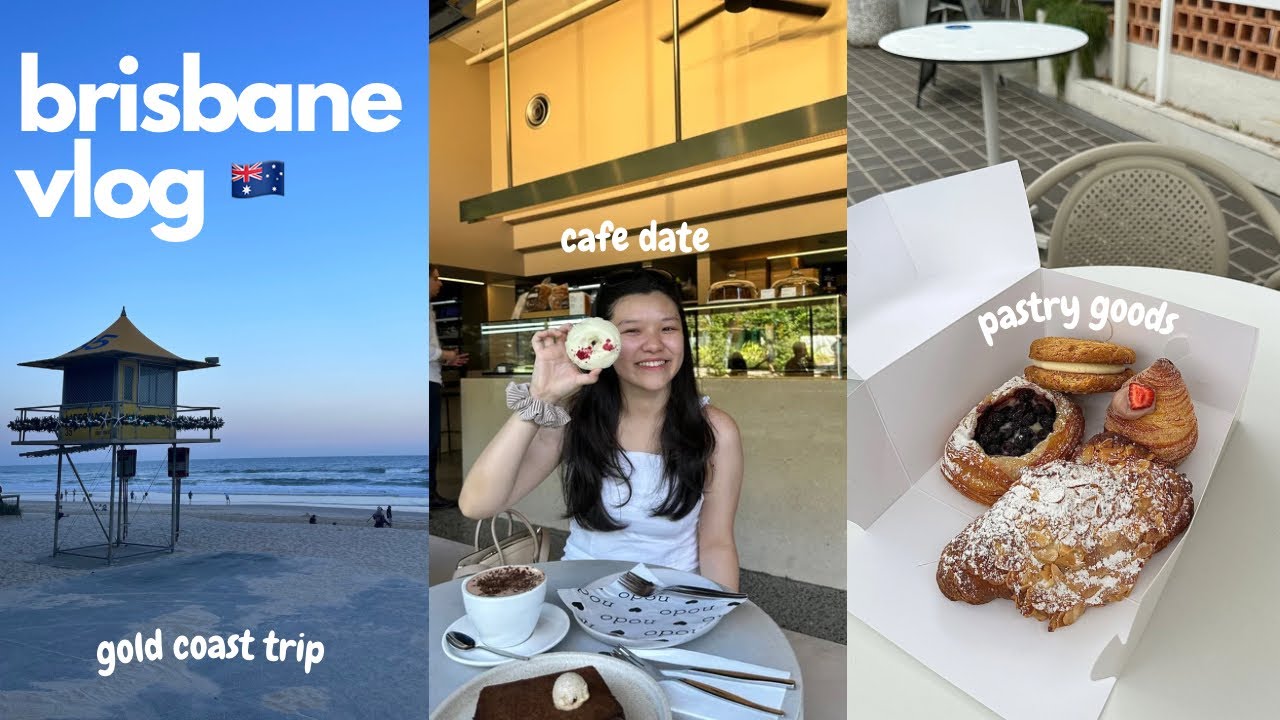 brisbane vlog 🇦🇺 surfers paradise, grocery shopping, city walk in