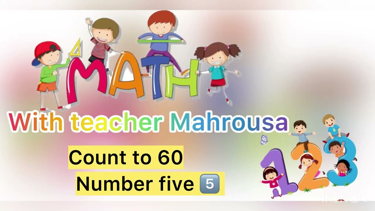 #english #numbers #math #count to 60