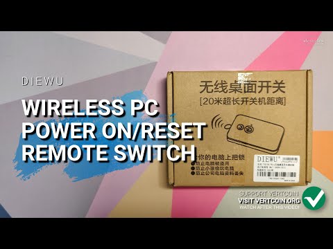 Wireless PC Power ON/RESET Remote Control Switch