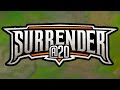 The sad downfall of surrender at 20