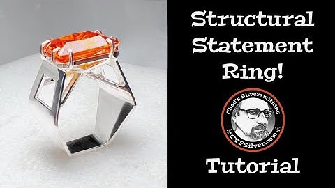 Making a Structural Statement Ring: A Silversmithing Tutorial