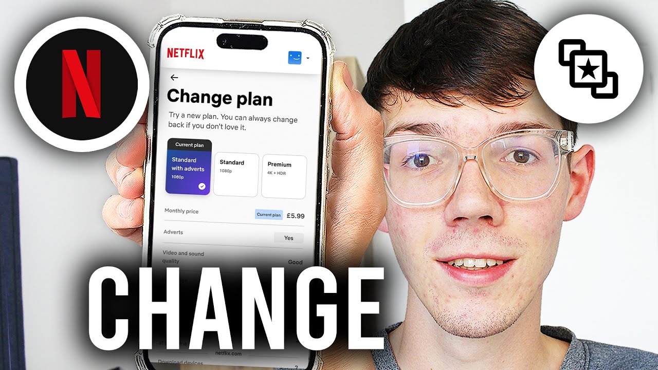 How To Change Plan In Netflix - Step By Step - YouTube