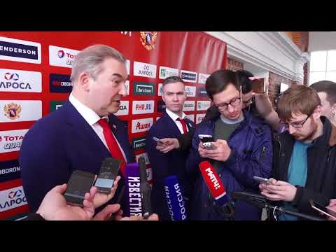 Владислав Третьяк: "Воробьев - врио главного тренера. Знарок будет консультантом"