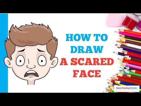 Day 10 // How to Draw a Scared Expression • Bardot Brush