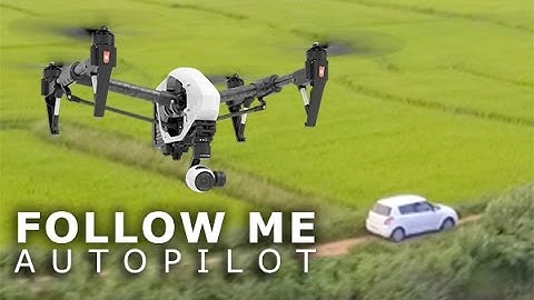 DJI Inspire 1 Follow Me Autopilot
