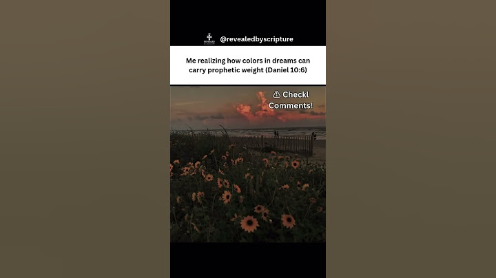 Wait… Why Do Colors in Dreams Carry Prophetic Weight?! 😳🔥 (Check Comments!) #christianshorts #faith