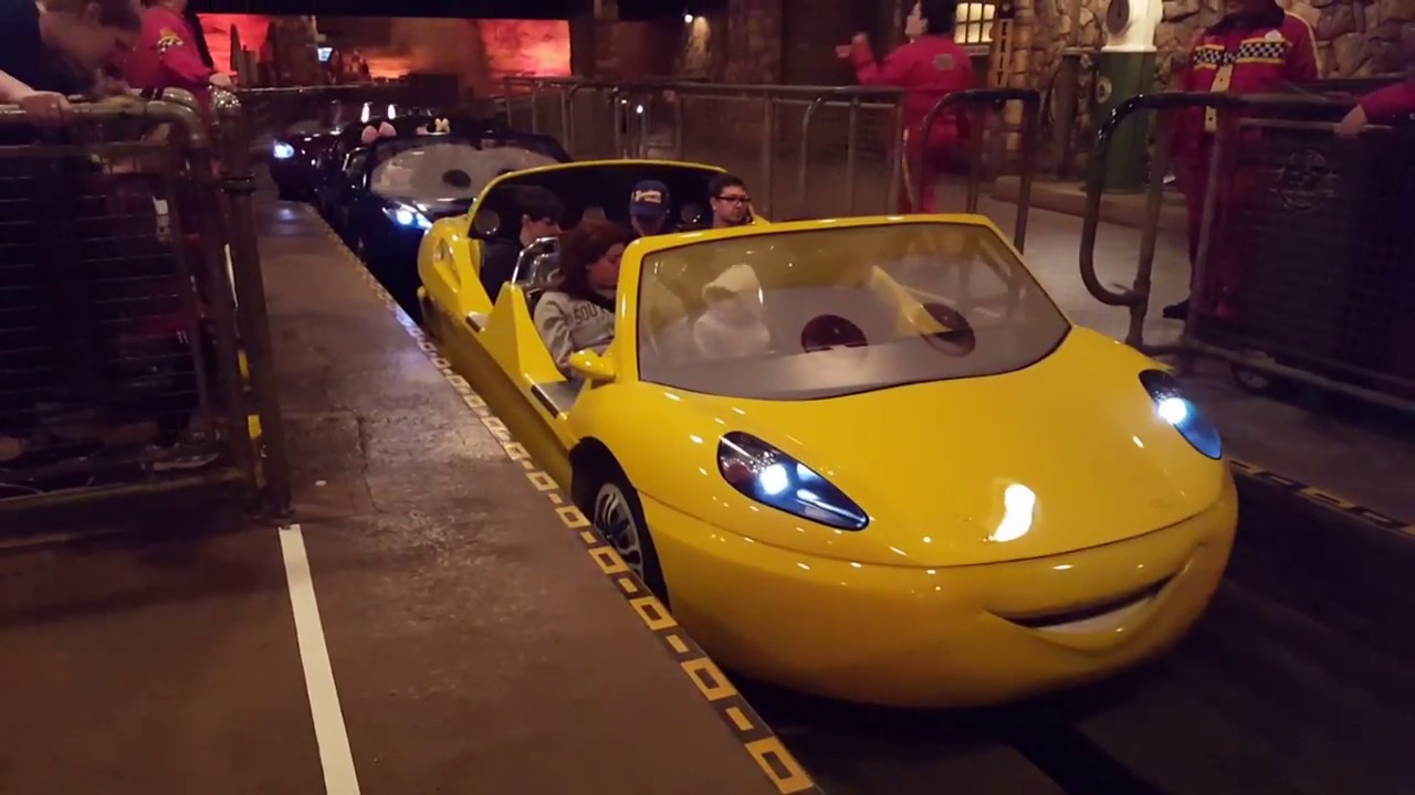 Disneyland Cars Ride At Night YouTube disneyland-cars-ride-at-night-youtube