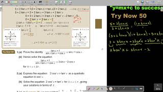 4 50 Trigonometric Equations    Part 13