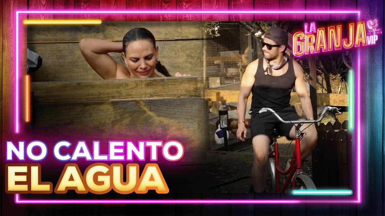 Eleazar no lo logra: Fabiola Campomanes se baña con agua fría