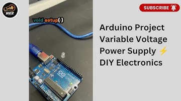 Arduino Project | Variable Voltage Power Supply ⚡ | DIY Electronics #youtubeshorts #science