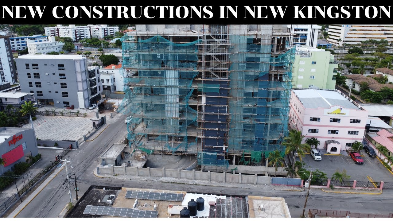 NEW CONSTRUCTIONS IN NEW KINGSTON HOLBORN ROAD KINGSTON JAMAICA