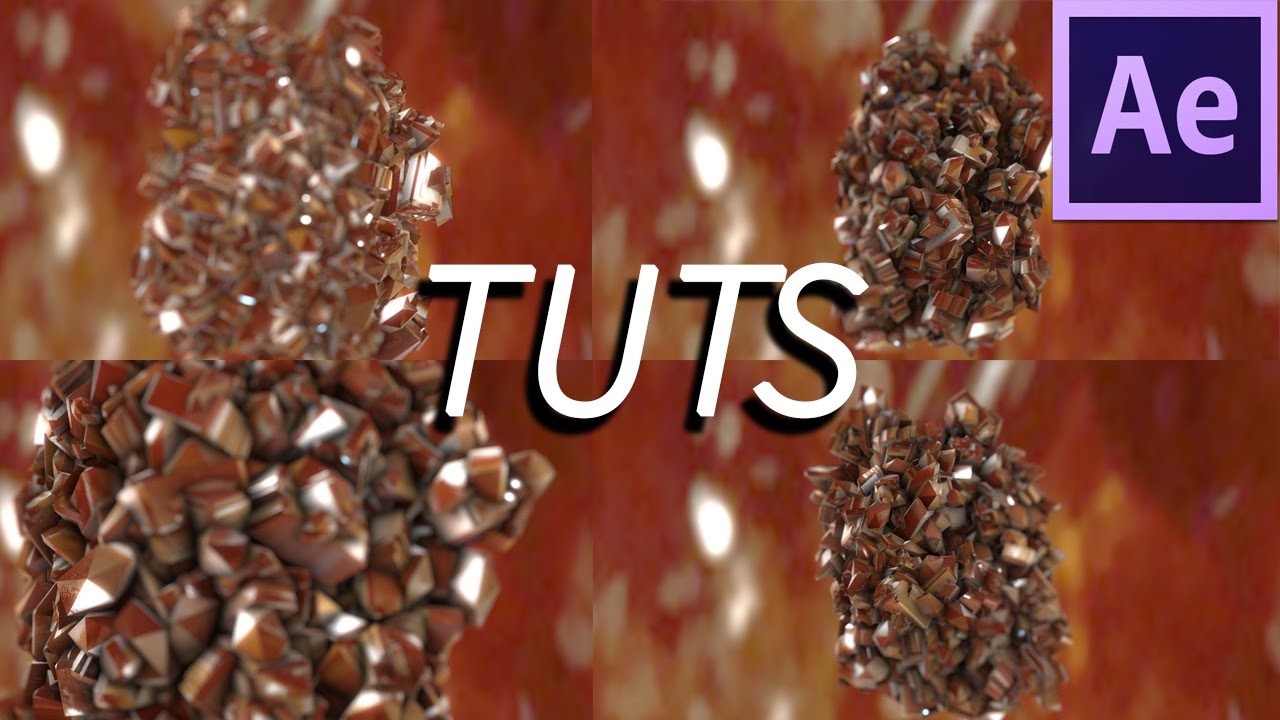 Учебное пособие по анимации кристалла грената в Adobe After Effects