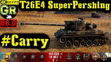 86_World of Tanks T26E4 SuperPershing WoT Replay - 7 Kills 5.2K DMG(Patch 1.5.0)