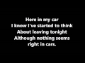 Gary Numan - Cars Lyrics