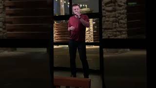 Mitch Singing Bailamos 2-6-2020 in South Bend, Indiana