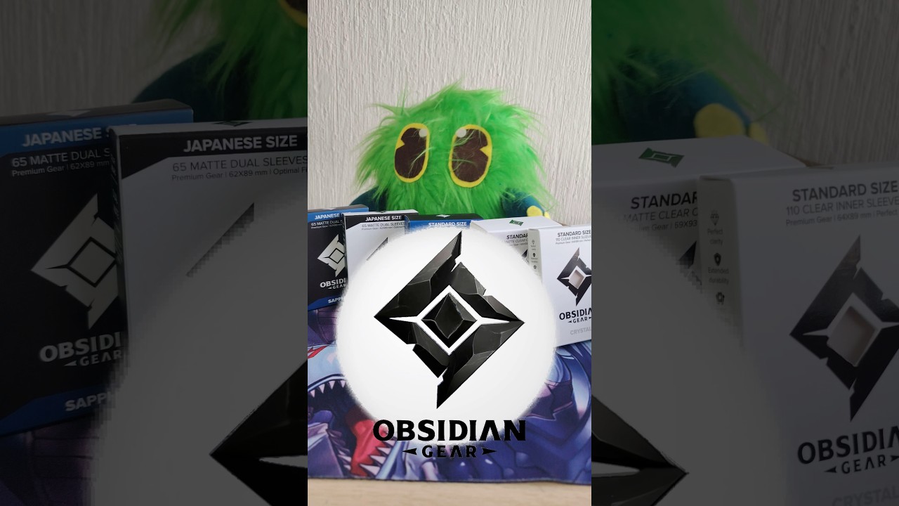 ¡Protege tus cartas como un PRO con las Micas Obsidian Gear! 🛡️✨ (Review y Unboxing)
