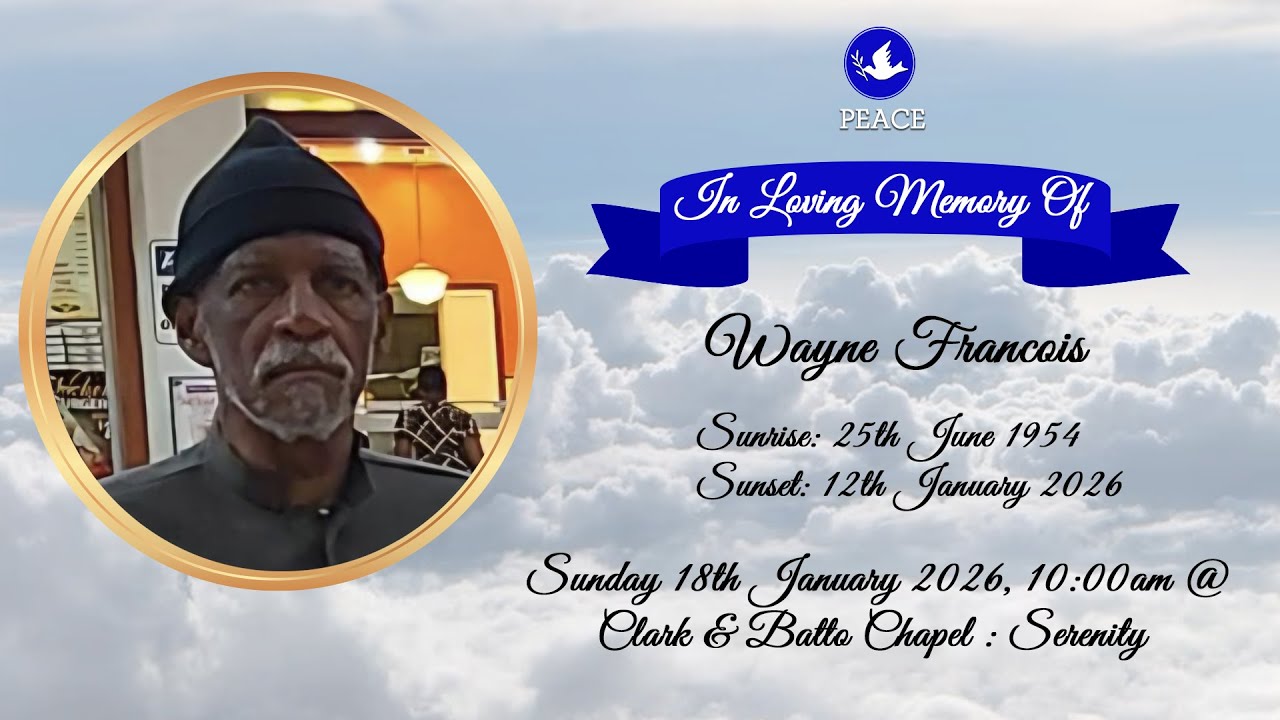 Funeral Tribute Service Of Wayne Francois