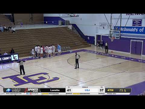 Loretto High School vs University School of Jackson - Boys Basketball - 12_21_2022 LCHS Christmas…