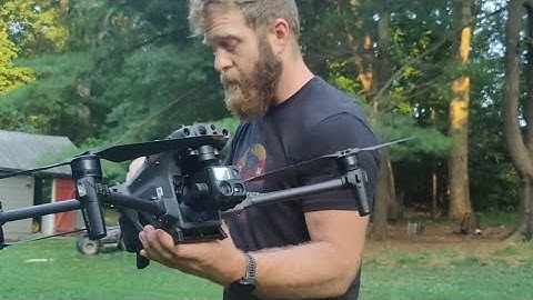 Dji Matrice 30t thermal search and rescue demonstration...