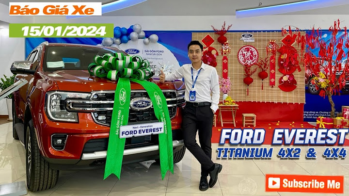 So sánh ford everest 1 cầu và 2 cầu năm 2024