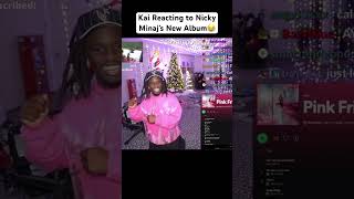 Kai Cenat Reacts to Pink Friday 2 - Nicky Minaj #kaicenat #nickyminaj #stream #viral #shorts