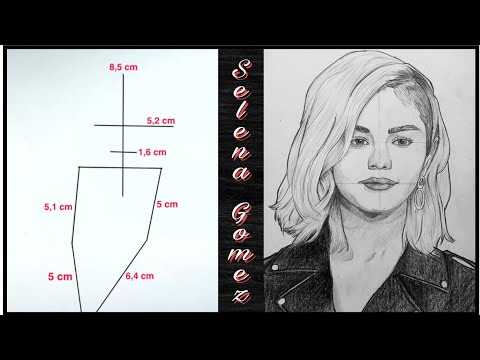 Drawing Selena Gomez Step By Step - Black Sketch Gallery