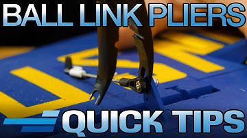 Ball Link Pliers from BenchCraft | Quick Tip | Motion RC