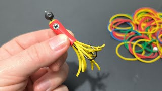 How to make squid fishing lure