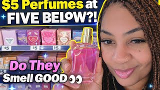 $5 Perfumes at Five Below?! Do They Smell GOOD 👀 #fivebelowfinds 