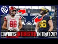 #Cowboys "Interested" With Tight End At Pick 26? | Is This The Right Move?