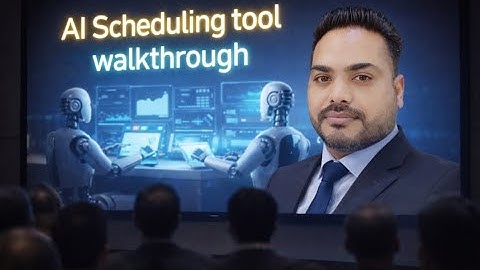 AI Scheduling Tool Live Session - 21-12-2025