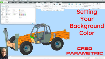 Creo Parametric - Changing the Background Color | Configuration