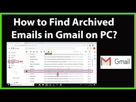 Video: Kaip „Gmail“rasti archyvuotus laiškus?