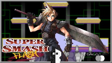 SUPER SMASH FLASH: Cloud (Classic & Adventure Mode)