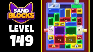Sand Blocks level 149 walkthrough solution