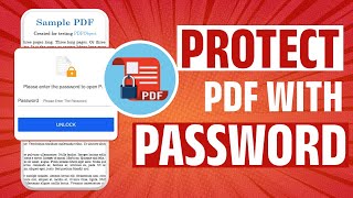 How to Add a Password to a PDF on an Android Phone | Lock PDF with Password #pdfpassword #pdfeditor
