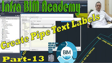 Utility-Part-13 Pipe Labels Styles in Civil 3d