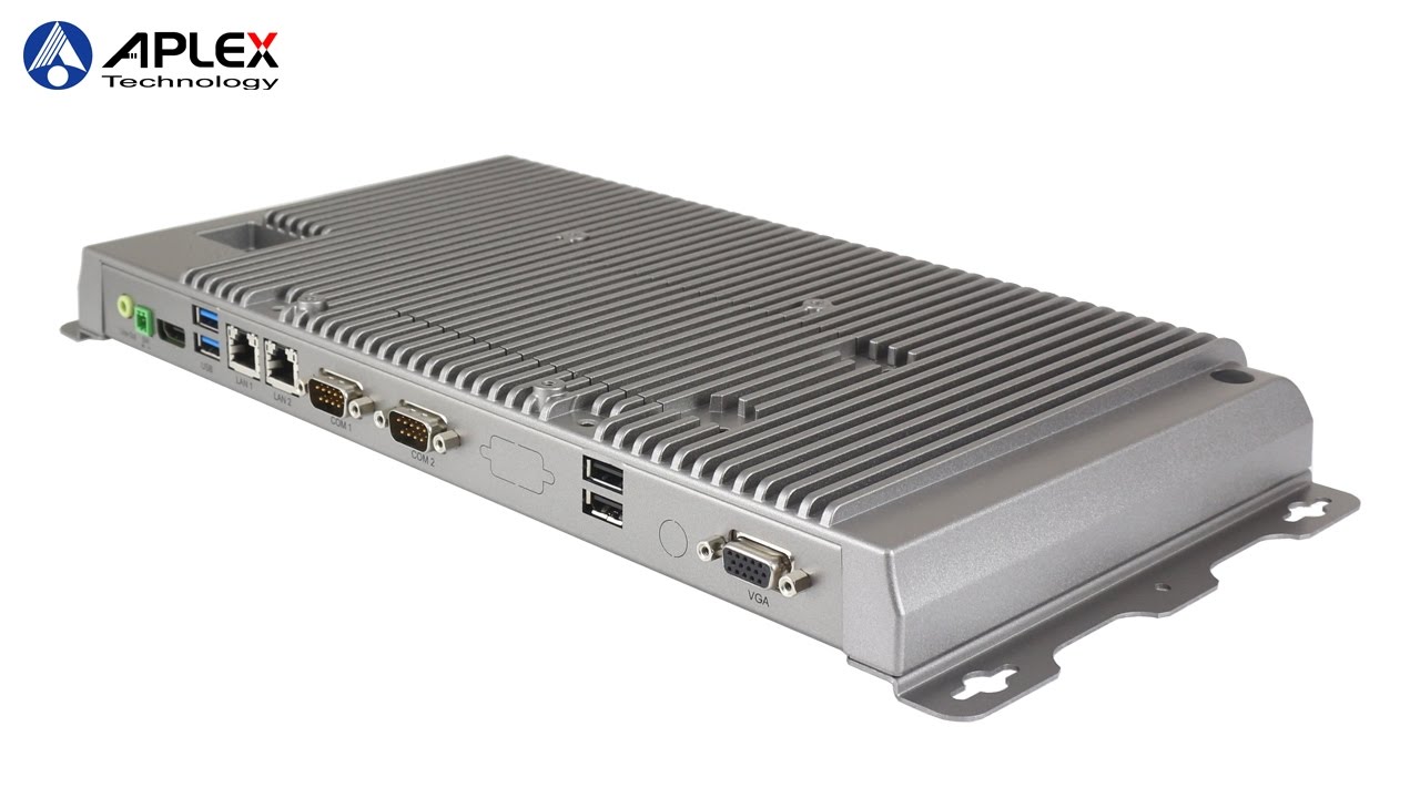 APLEX Ultra Slim Embedded Box PC ACS-2180 - Product Video - YouTube